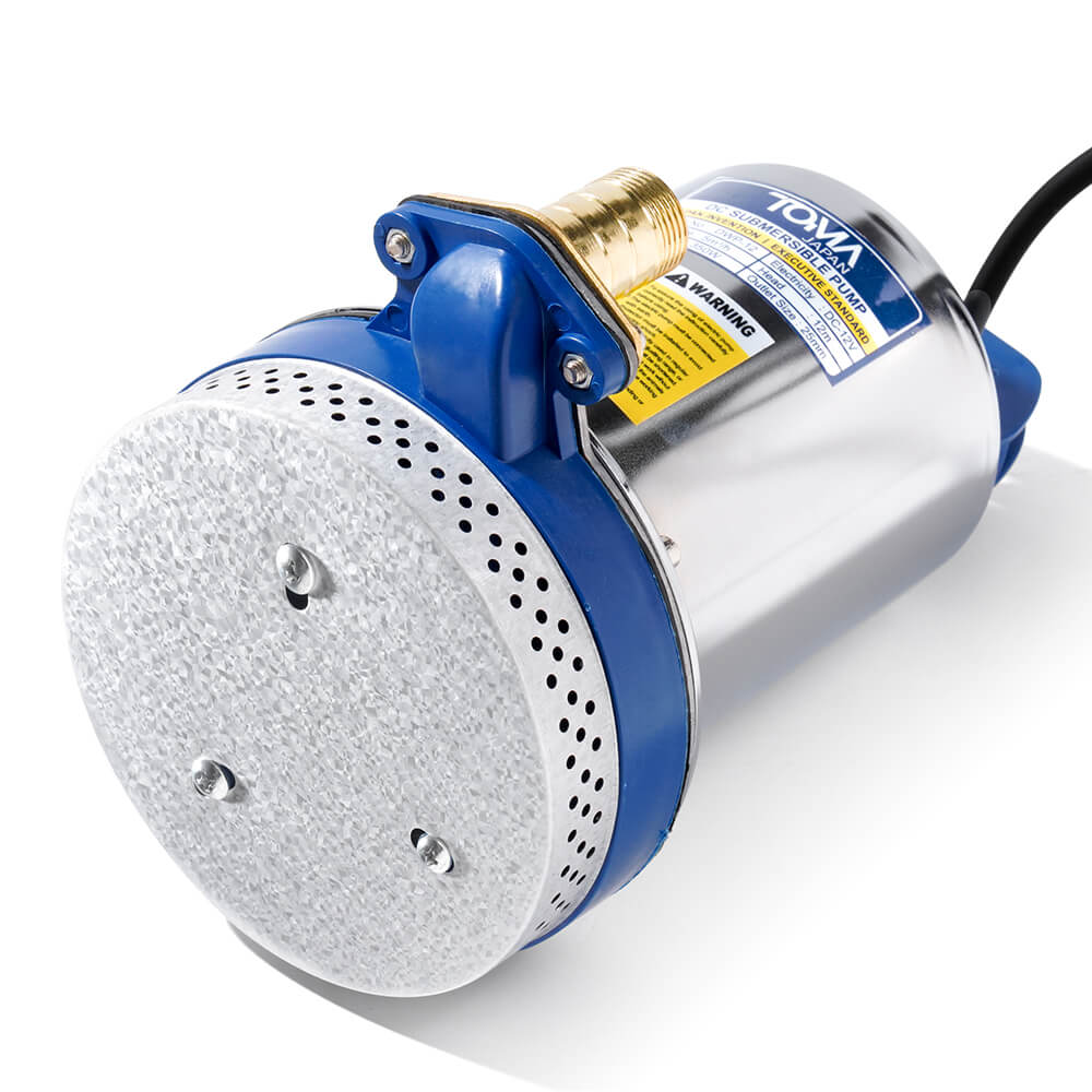 ปั๊มจุ่มโซล่าเซลล์ TOMA JAPAN รุ่น DWP-12 ขนาด 1 นิ้ว 12V 350W